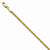 14K Yellow Gold Solid Rope Chain