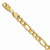 14K Yellow Gold Flat Figaro Bracelet