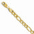 14K Yellow Gold Flat Figaro Chain