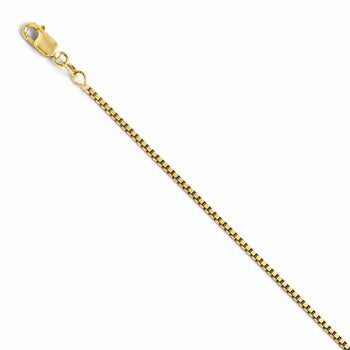 14K Yellow Gold Medium Box Chain