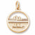 Cincinnati Skyline charm in Yellow Gold Plated hide-image