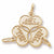 Best Friends Charm in 10k Yellow Gold hide-image
