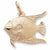 Angelfish charm in Yellow Gold Plated hide-image