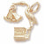 Twins Charm in 10k Yellow Gold hide-image