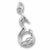 Tuba charm in 14K White Gold hide-image