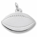 Football charm in Sterling Silver hide-image