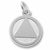 Aa Symbol charm in Sterling Silver hide-image