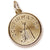 Girl Confirm charm in Yellow Gold Plated hide-image