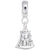 Live,Love,Laugh charm dangle bead in Sterling Silver hide-image