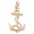 Anchor charm in Yellow Gold Plated hide-image