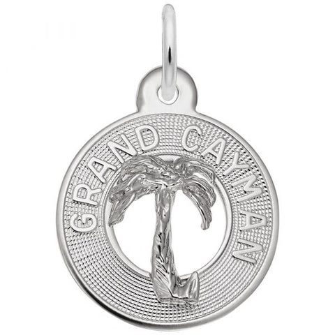 Grand Cayman Charm In 14K White Gold