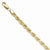 10K Yellow Gold Diamond-Cut Rope Chain