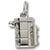 Kiln Pottery charm in Sterling Silver hide-image