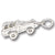 Firetruck charm in 14K White Gold hide-image