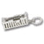 Parthenon charm in 14K White Gold hide-image