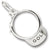 Golf Visor charm in Sterling Silver hide-image