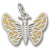 Butterfly charm in Sterling Silver hide-image