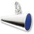 Megaphone charm in Sterling Silver hide-image