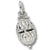 Easter Egg charm in Sterling Silver hide-image