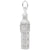 Big Ben Charm In 14K White Gold