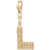 Big Ben Charm In Yellow Gold
