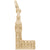 Big Ben Charm In Yellow Gold