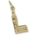 Big Ben Charm in 10k Yellow Gold hide-image
