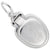 Toilet Seat Charm In 14K White Gold