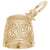 Thimble Charm In Yellow Gold