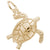 Tortoise Charm In Yellow Gold