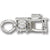 Desk charm in 14K White Gold hide-image