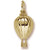 Hot Air Balloon charm in Yellow Gold Plated hide-image