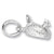 Chicken charm in 14K White Gold hide-image