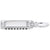 Hamonica Charm In 14K White Gold