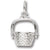 Nantucket Basket charm in Sterling Silver hide-image