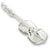 Violin charm in Sterling Silver hide-image