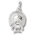 Turkey charm in 14K White Gold hide-image