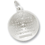 Love charm in Sterling Silver hide-image