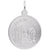 Hawaii Charm In 14K White Gold