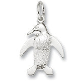 Penguin charm in Sterling Silver hide-image