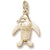 Penguin Charm in 10k Yellow Gold hide-image