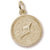 Compass Charm in 10k Yellow Gold hide-image