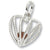 January Birthstone charm in Sterling Silver hide-image