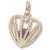 June Birthstone charm in Yellow Gold Plated hide-image