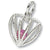 October Birthstone charm in 14K White Gold hide-image