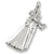 Ballroom Dancers charm in Sterling Silver hide-image