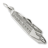 Ocean Liner charm in Sterling Silver hide-image