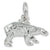 Polar Bear charm in Sterling Silver hide-image