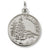 Telluride charm in 14K White Gold hide-image