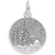 Aspen Scene Charm In Sterling Silver